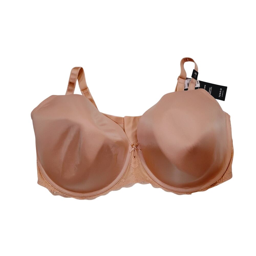 NWT Torrid Curve 44G Sexy T-Shirt Full Coverage Underwire Bra Soft Pink